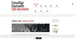 Desktop Screenshot of ff-boxhofen.at